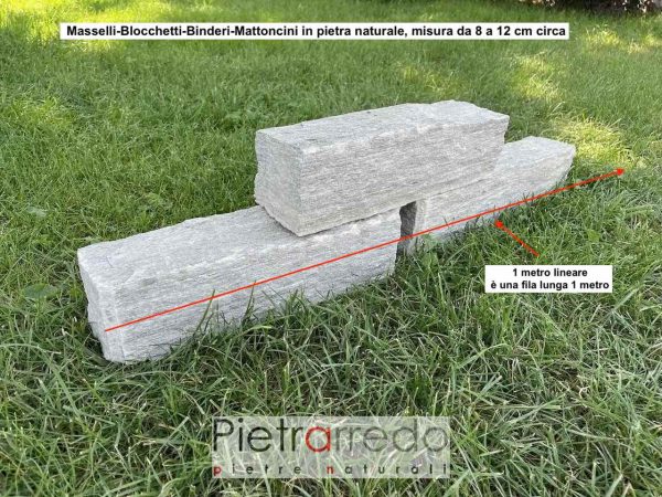 mattonci in pietra beola grigia domodossola favalle massello prezzo 8 12 cm pietrarredo parabiago milano