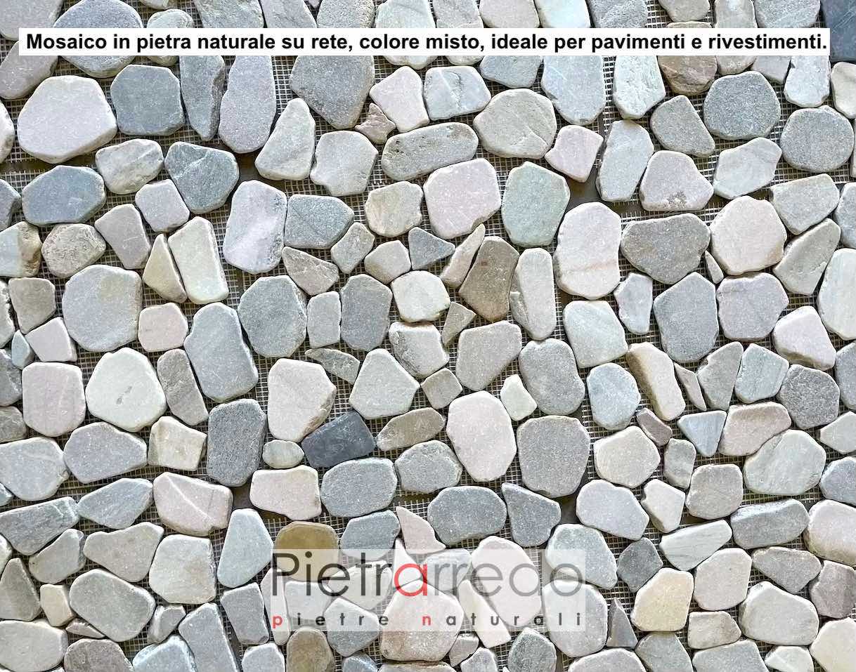 Ciottoli Colorati per arredo giardino in offerta