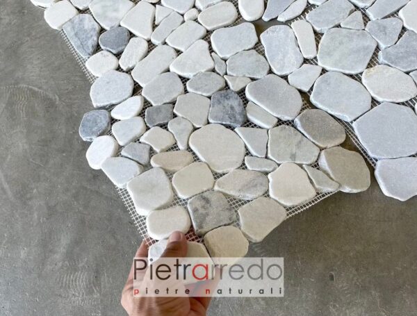 offerta mosaico su rete pietrarredo milano prezzo mesh stone marmo carrara