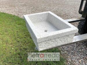 granite sink stone kitchen pietrarredo price cost