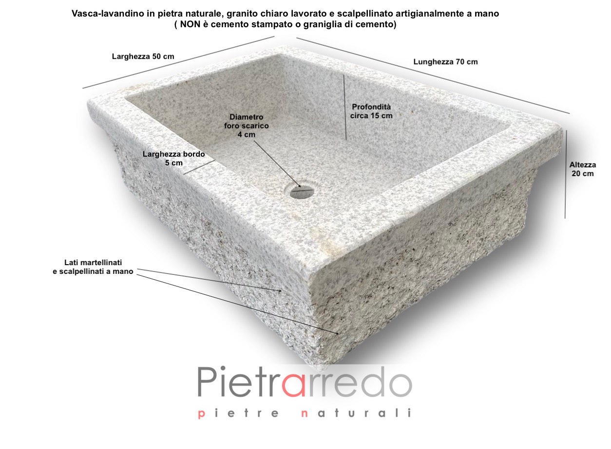 granite sink stone kitchen pietrarredo price cost italy offer