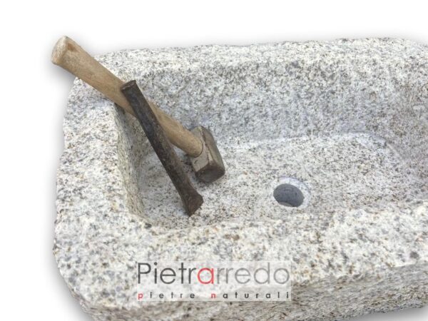 lavandino lavello grezzo rustico cascina baita in sasso offerta prezzo pietrarredo