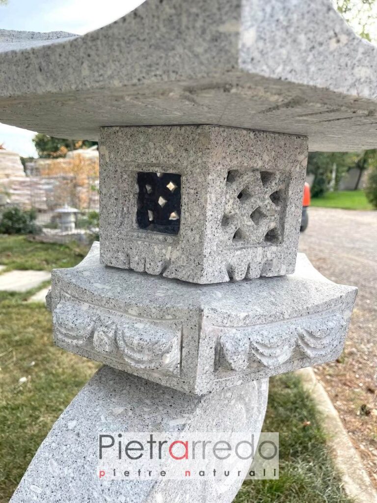 IN Giapp. Lanterna di Pietra Scultura 62 CM 16 KG Grigio Cemento bianco 78769962 IN Giapp. Lanterna di Pietra Scultura 62 CM 16 KG Grigio Cemento bianco 78769962