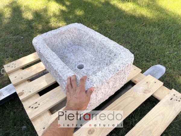 stone sink planter granite cost price pietrarredo