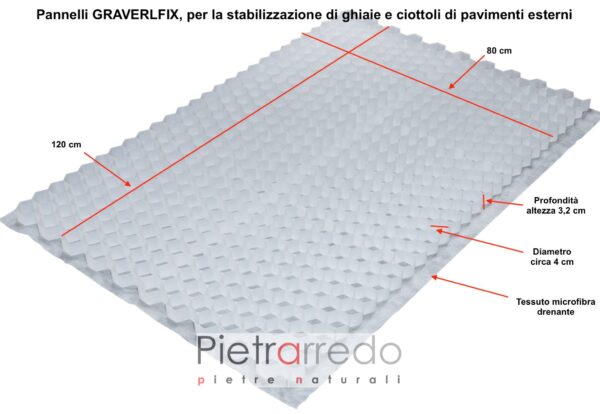 Gravelfix per pavimentazioni esterne costo prezzo pietrarredo milano stone gravel