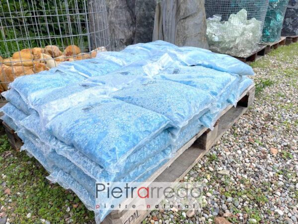 blue decorative glass for garden furniture stone price pietrarredo