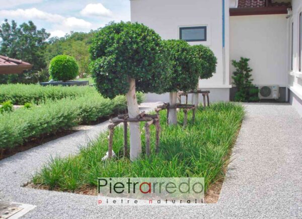 offerta gravel fix pro bianco stone garden gravel panel white pietrarredo