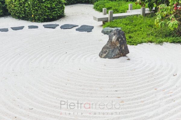 sale offer silicon sand for Japanese Zen gardens garden rows pietrarredo rake