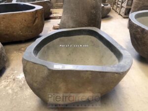 pot flower stone garden vaso fioriera pietrarredo vasca grezza prezzo