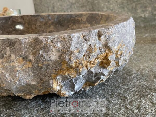 stone bathroom sink 35x55cm pietrarredo countertop price