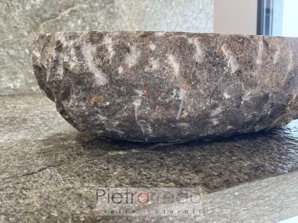 stone bathroom sink 35x55cm pietrarredo countertop price on sale