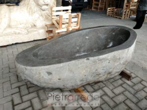 vasca da bagno in pietra sacavata a mano pietrarredo costo