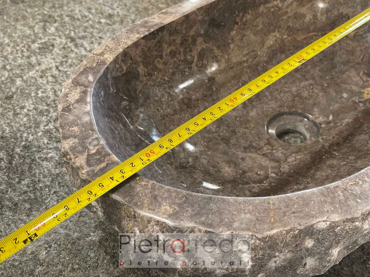 waschbecken aus stein 35x55cm pietrarredo arbeitsplatte preis
