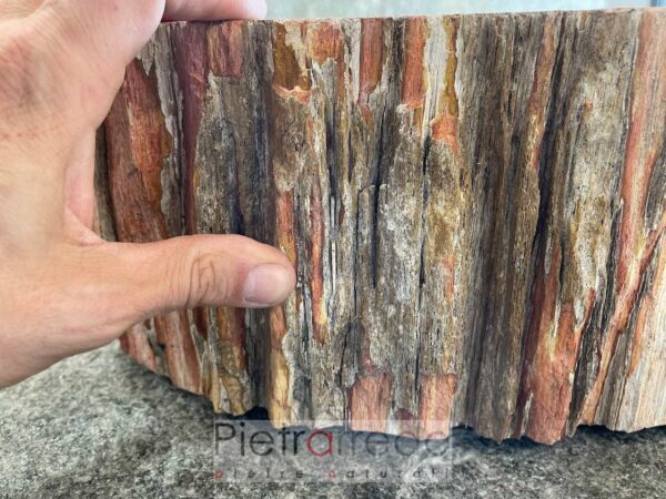 lavello in legno fossilizzato fossile costo pietrarredo