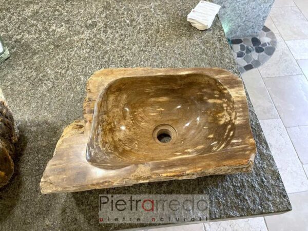 pietrarredo petrified wood sinks price from indonesia fossil forests on sale