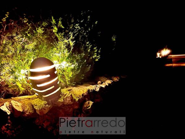 punto luce lanterna giapponese in sasso pietra per illuminazione pietrarredo offerto luce giardino garden light price