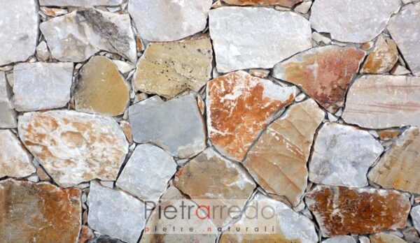 Rivestimento parete naturale pietra alto adige pietrarredo Milano costo