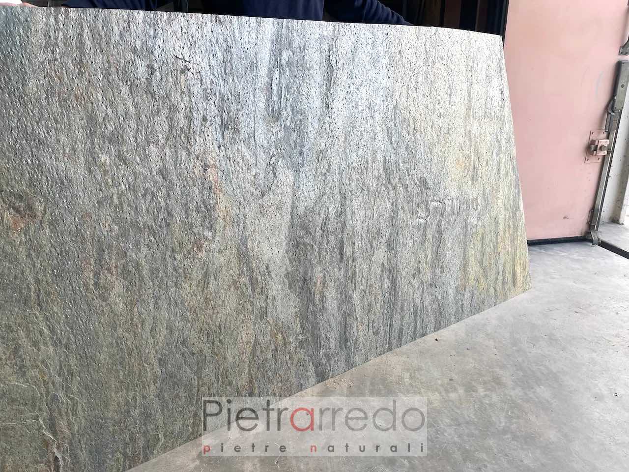 flexible stone sheet Jeera green 122x244cm price by pietrarredo