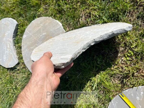 japanische treppe grauer halbmond stein stein pietrarredo angebote für steingarten gärten