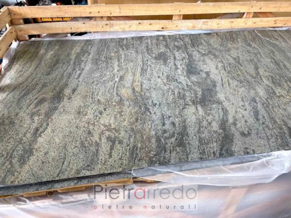 plaque de pierre flexible Jeera vert 122x244cm prix par pietrarredo