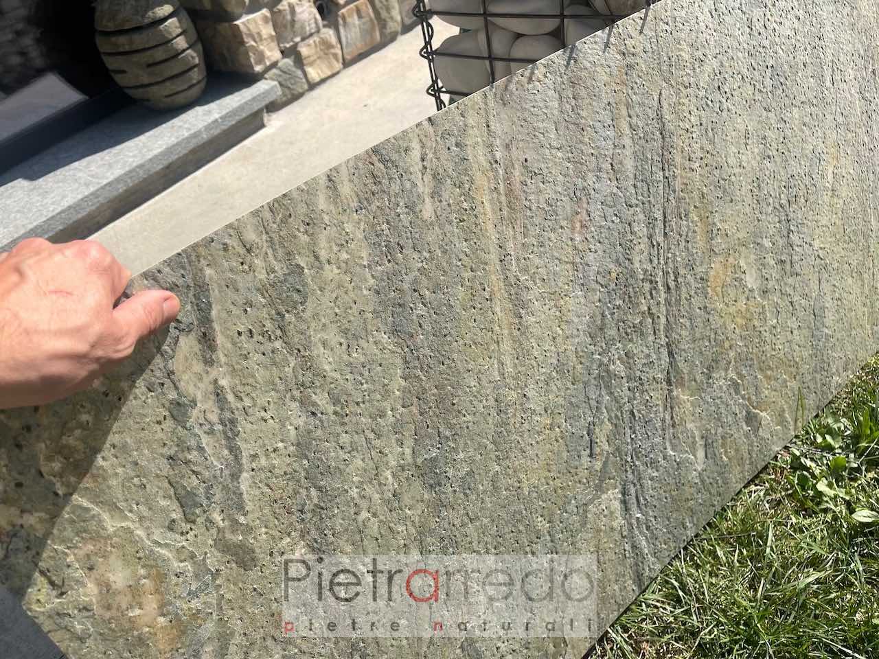 transparent translucent natural stone sheet jeera green pietrarredo 122x61cm offer price