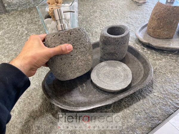 Kit de baño Pietrarredo en piedra elegante precio piedra elegante estilo italiano