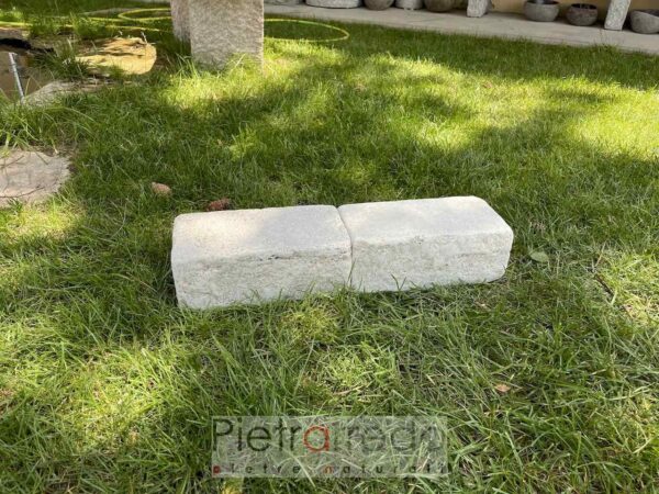 offer antiqued travertine blocks for the creation of flowerbeds and walls in the garden garden pietrarredo price