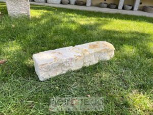 yellow marble block 30 cm x 12 x 15cm antiqued royal yellow color for curbs and borders flower beds and gardens pietrarredo price cost on sale