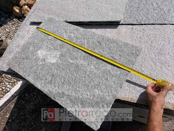 Offer of large squares in Luserna stone measuring 50 x 80 cm, price of pietrarredo slab italy stone