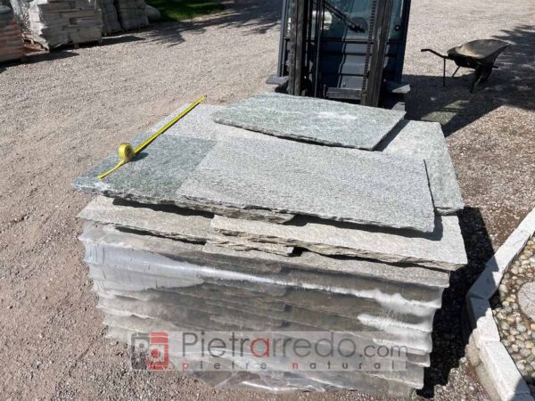 costo quedrettoni pietra luserna grandi 80x50 cm prezzi pietrarredo parabiago milano