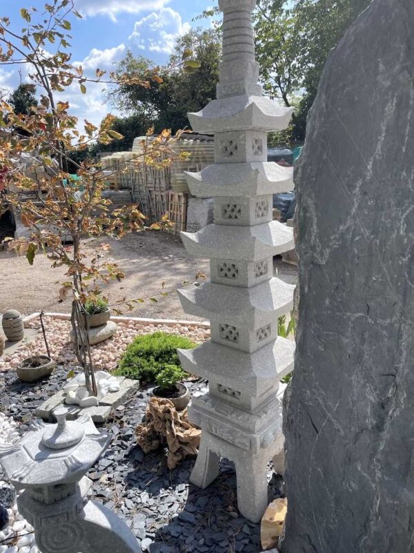 pagoda in granito grande alta go ju tou kyoto per giardini giapponesi pietrarredo offerte parabiago milan