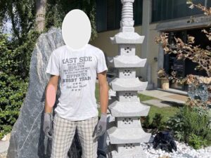 prezzo lanterna giapponese e pagoda per giardino decorativo go ju tou pietrarredo