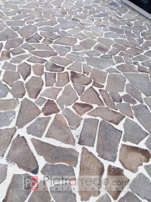 offer brown gray porphyry pietrarredo mosaic opus palladiana offer price