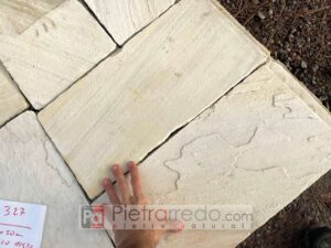 dalles de quartzite brésilienne jaune 25 x 50 cm stock offre d'entrepôt pietrarredo