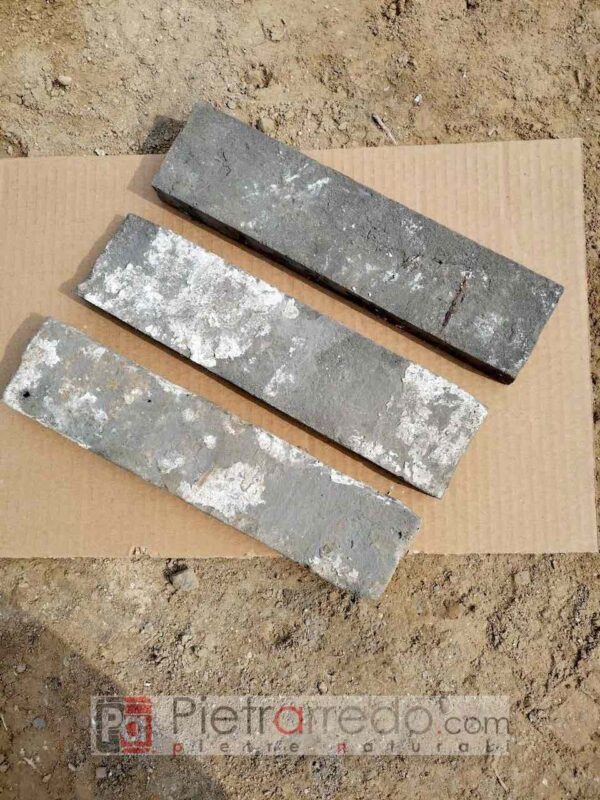 offer sawn gray bricks to glue london brick rustic stonework price cost wall facade cladding