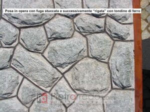 rivestimento parete in pietra naturale monviso pietrarredo mosaico di luserna bignata colore misto prezzo