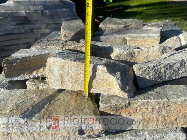topure tupure mur en pierre de luserna blocs de pierre pour créer des cloisons sèches prix pietrarredo