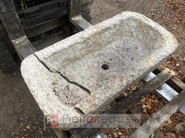 vasca in granito rotta 40x80 scontata pietrarredo