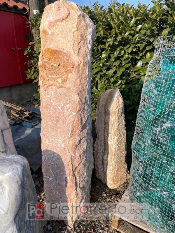 tips and monoliths for garden furniture natural stone stone garden sherri red veined pietrarredo price cost