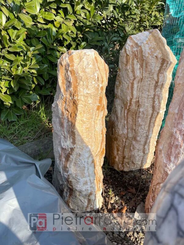 tips and monoliths for garden furniture natural stone stone garden sherri red veined pietrarredo price cost onsale
