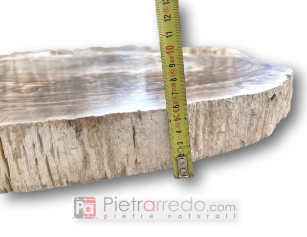 Petrified fossilized wood slabs price pietrarredo base table