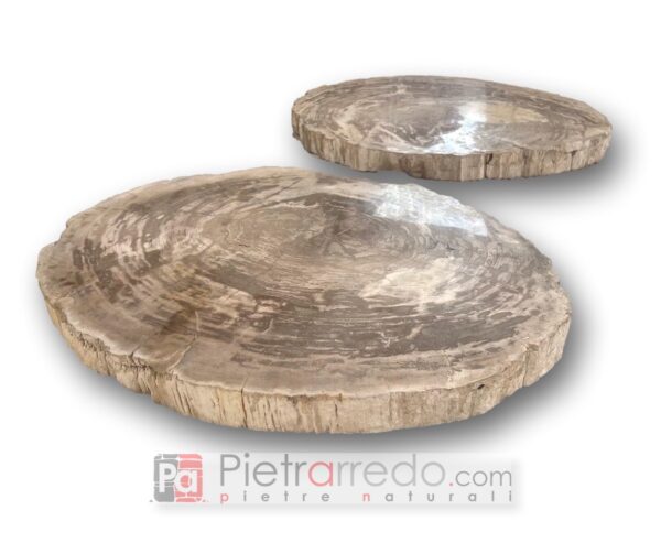 coffee table base in petrified fossil wood slabs for round coffee table pietrarredo price