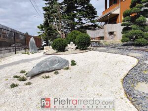 giardino zen giapponese stone garden punte monoliti passi giapponesi offerte e prezzi pietrarredo ardesia